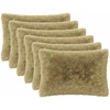Pagalvėlės užvalkalas 6 pcs HEERLEN Šviesiai žalia 50 x 70 cm