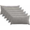 Pagalvėlės užvalkalas 6 pcs HEERLEN Šviesiai pilka 40 x 70 cm