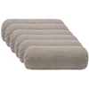 Pagalvėlės užvalkalas 6 pcs HEERLEN Šviesiai pilka Ø 15 x 40 cm