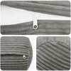 Pagalvėlės užvalkalas 6 pcs HEERLEN Šviesiai pilka Ø 15 x 40 cm