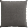 Pagalvėlės užvalkalas 6 pcs HEERLEN Tamsiai pilka 55 x 55 cm