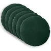 Pagalvėlės užvalkalas 6 pcs HEERLEN Tamsiai žalia Ø 30 cm