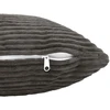 Pagalvėlės užvalkalas 6 pcs HEERLEN Tamsiai pilka 35 x 35 cm