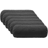 Pagalvėlės užvalkalas 6 pcs HEERLEN Tamsiai pilka Ø 15 x 40 cm