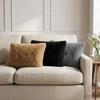 Pagalvėlės užvalkalas 6 pcs HEERLEN Taupe 40 x 60 cm PV pūkinis