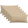 Pagalvėlės užvalkalas 6 pcs HEERLEN Taupe 40 x 80 cm mančester