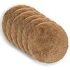 Pagalvėlės užvalkalas 6 pcs HEERLEN Taupe Ø 60 cm PV pūkinis