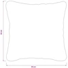 Pagalvėlės užvalkalas 6 pcs HEERLEN Turkio 30 x 30 cm