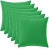 Pagalvėlės užvalkalas 6 pcs HEERLEN Žalia 40 x 40 cm