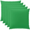 Pagalvėlės užvalkalas 6 pcs HEERLEN Žalia 65 x 65 cm