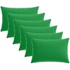 Pagalvėlės užvalkalas 6 pcs HEERLEN Žalia 50 x 80 cm