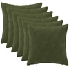 Pagalvėlės užvalkalas 6 pcs HEERLEN Žalia 50 x 50 cm