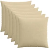 Pagalvėlės užvalkalas 6 pcs HEERLEN Žalias pilkas 60 x 60 cm