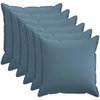 Pagalvėlės užvalkalas 6 pcs HOUTEN Džinsinės mėlynos 55 x 55 cm