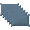 Pagalvėlės užvalkalas 6 pcs HOUTEN Džinsinės mėlynos 50 x 70 cm