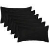Pagalvėlės užvalkalas 6 pcs HOUTEN Juoda 40 x 80 cm Bouclé