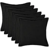 Pagalvėlės užvalkalas 6 pcs HOUTEN Juoda 65 x 65 cm Bouclé