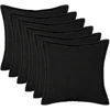 Pagalvėlės užvalkalas 6 pcs HOUTEN Juoda 30 x 30 cm Bouclé