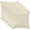 Pagalvėlės užvalkalas 6 pcs HOUTEN Kreminė 35 x 35 cm