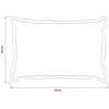 Pagalvėlės užvalkalas 6 pcs HOUTEN Kreminė 50 x 70 cm Bouclé