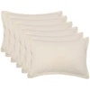 Pagalvėlės užvalkalas 6 pcs HOUTEN Kreminė 50 x 70 cm Bouclé