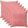 Pagalvėlės užvalkalas 6 pcs HOUTEN Rožinė 60 x 60 cm Aksomas