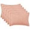 Pagalvėlės užvalkalas 6 pcs HOUTEN Rožinė 40 x 60 cm Bouclé