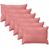 Pagalvėlės užvalkalas 6 pcs HOUTEN Rožinė 50 x 70 cm Aksomas