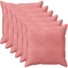 Pagalvėlės užvalkalas 6 pcs HOUTEN Rožinė 80 x 80 cm Aksomas
