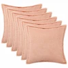 Pagalvėlės užvalkalas 6 pcs HOUTEN Rožinė 70 x 70 cm Bouclé