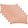 Pagalvėlės užvalkalas 6 pcs HOUTEN Rožinė 40 x 70 cm Bouclé