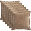 Pagalvėlės užvalkalas 6 pcs HOUTEN Ruda 50 x 50 cm