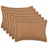 Pagalvėlės užvalkalas 6 pcs HOUTEN Smėlio 50 x 70 cm Bouclé