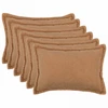 Pagalvėlės užvalkalas 6 pcs HOUTEN Smėlio 50 x 75 cm Bouclé