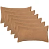 Pagalvėlės užvalkalas 6 pcs HOUTEN Smėlio 40 x 70 cm Bouclé