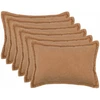 Pagalvėlės užvalkalas 6 pcs HOUTEN Smėlio 50 x 70 cm Bouclé