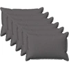 Pagalvėlės užvalkalas 6 pcs HOUTEN Šviesiai pilka 30 x 50 cm