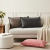 Pagalvėlės užvalkalas 6 pcs HOUTEN Šviesiai pilka 40 x 80 cm