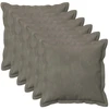 Pagalvėlės užvalkalas 6 pcs HOUTEN Šviesiai pilka 50 x 50 cm