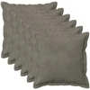 Pagalvėlės užvalkalas 6 pcs HOUTEN Šviesiai pilka 35 x 35 cm