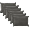 Pagalvėlės užvalkalas 6 pcs HOUTEN Tamsiai pilka 50 x 75 cm