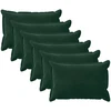 Pagalvėlės užvalkalas 6 pcs HOUTEN Tamsiai žalia 50 x 75 cm