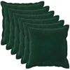 Pagalvėlės užvalkalas 6 pcs HOUTEN Tamsiai žalia 50 x 50 cm