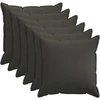 Pagalvėlės užvalkalas 6 pcs HOUTEN Tamsiai pilka 65 x 65 cm