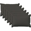 Pagalvėlės užvalkalas 6 pcs HOUTEN Tamsiai pilka 40 x 60 cm