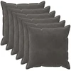 Pagalvėlės užvalkalas 6 pcs HOUTEN Tamsiai pilka 70 x 70 cm