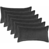 Pagalvėlės užvalkalas 6 pcs HOUTEN Tamsiai pilka 40 x 80 cm