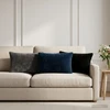 Pagalvėlės užvalkalas 6 vnt. HEERLEN Tamsiai pilka 50 x 75 cm