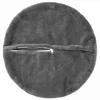 Pagalvėlės užvalkalas 6 vnt. HEERLEN Tamsiai pilka Ø 60 cm
