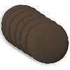 Pagalvėlės užvalkalas 6 vnt. HEERLEN Taupe Ø 60 cm Audinys
